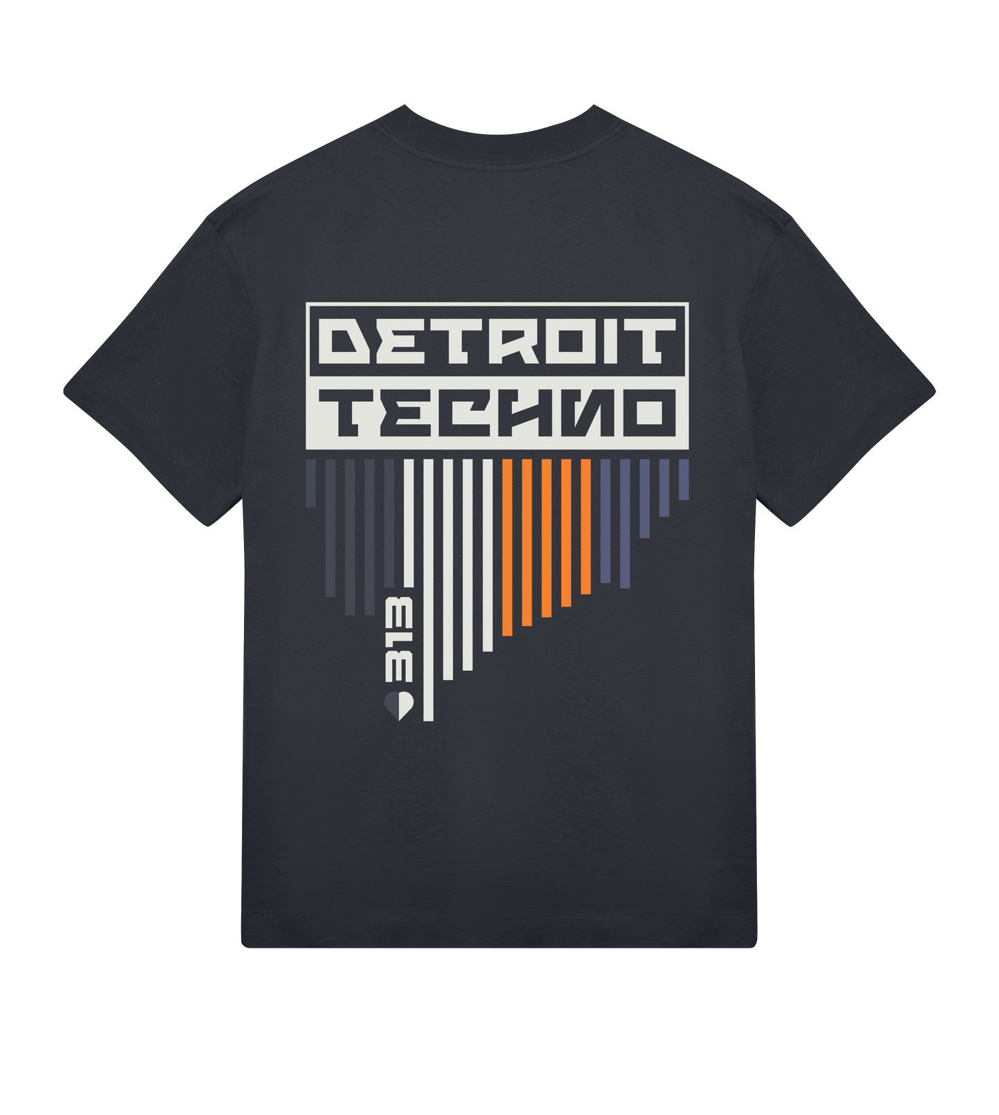 rvrm music - detroit techno backprint (mens boxy tee)