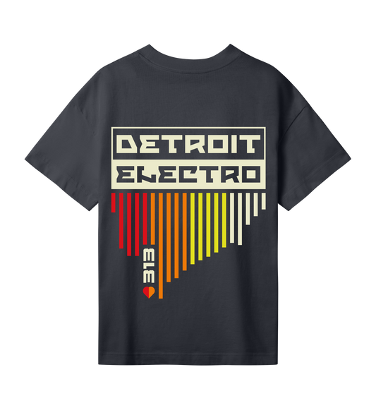 rvrm music - detroit electro backprint (womens oversized tee)